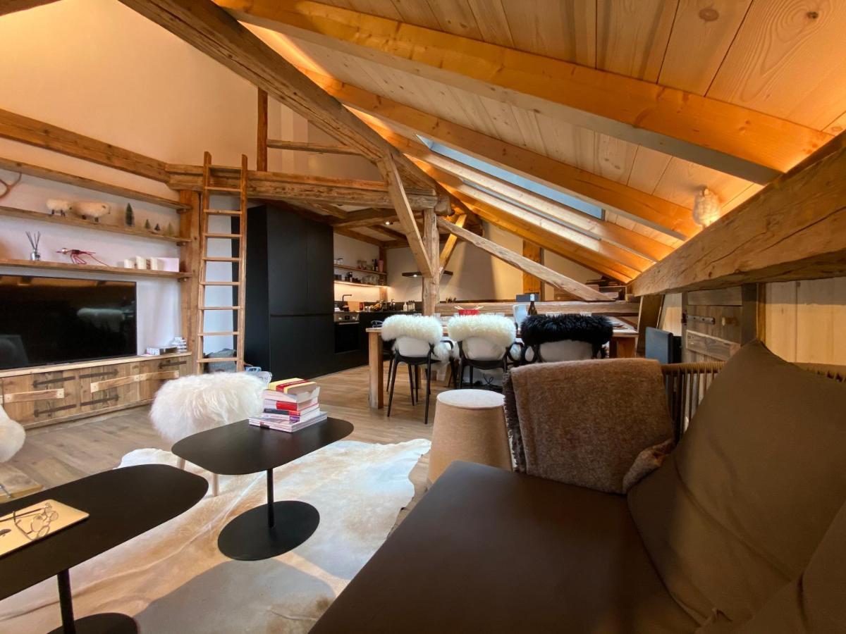 Ferienwohnung L Eterlou - 6 A 8 Personnes Saint-Gervais-les-Bains Exterior foto